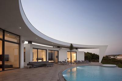 Casa Minimalista Circular