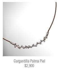 Gargantilla Palma Piel