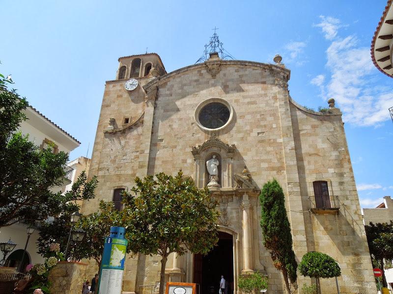 TOSSA DE MAR : Iglesia Parroquial Sant Vicenç