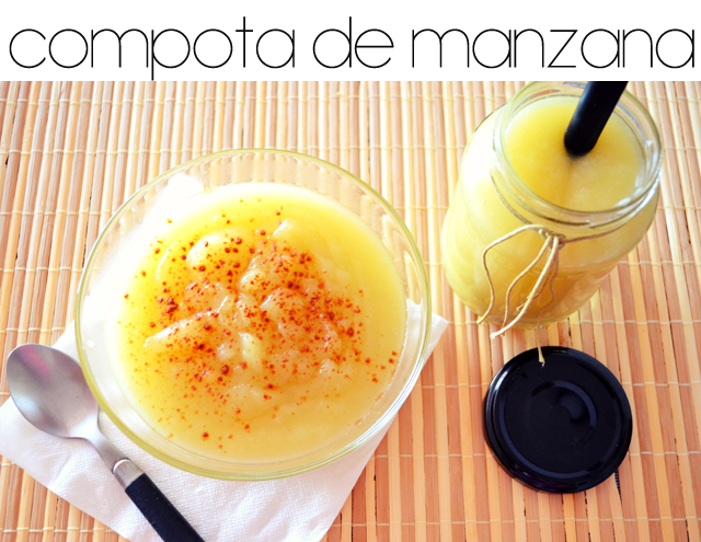 Compota de manzana light