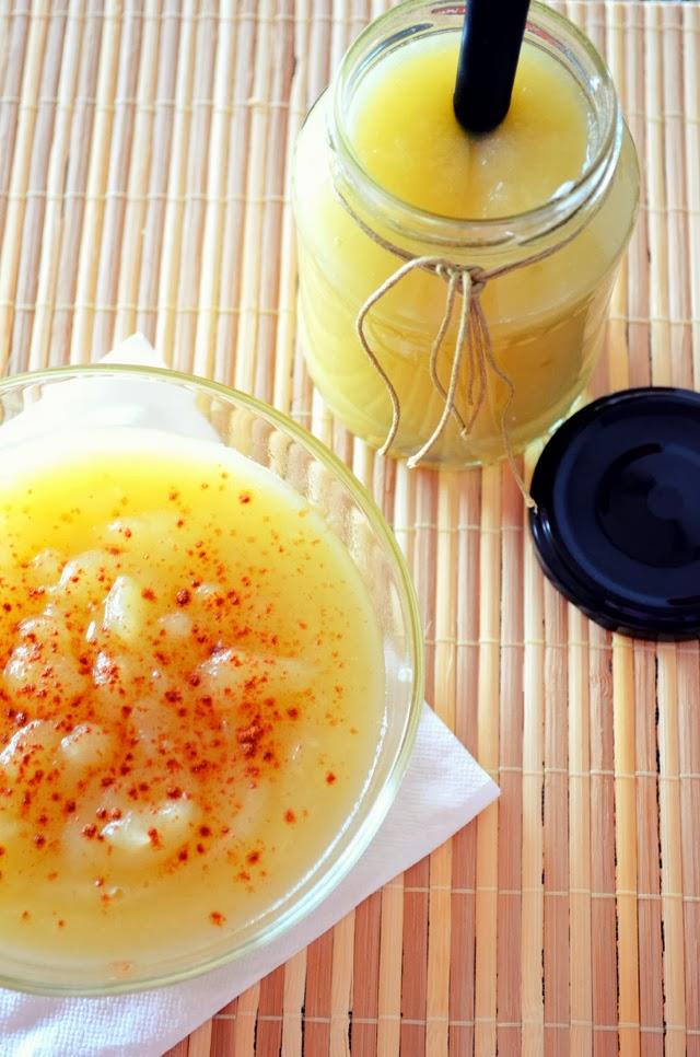 Compota de manzana light