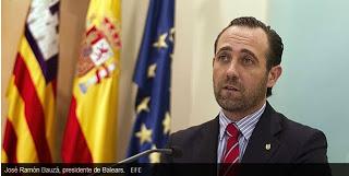 Un juez admite una querella contra Bauzá, presidente del Govern Balear.