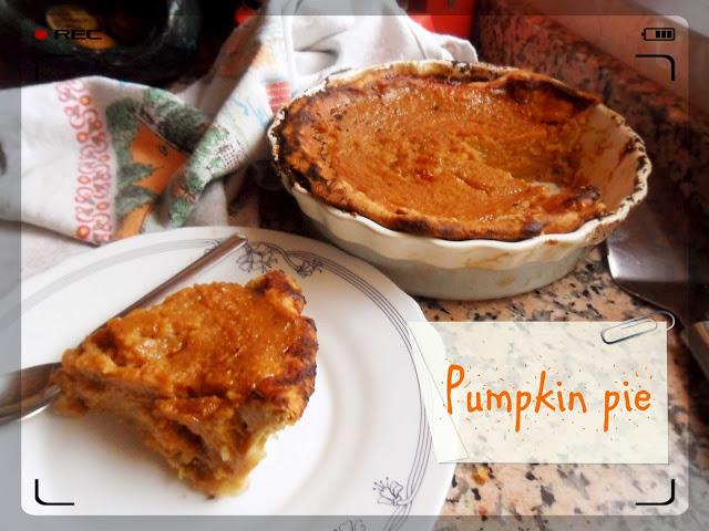 Pumpkin pie (tarta de calabaza)