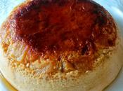 Flan huevo manzana caramelizada