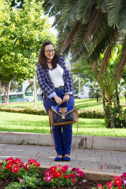 El look de la semana: Azul