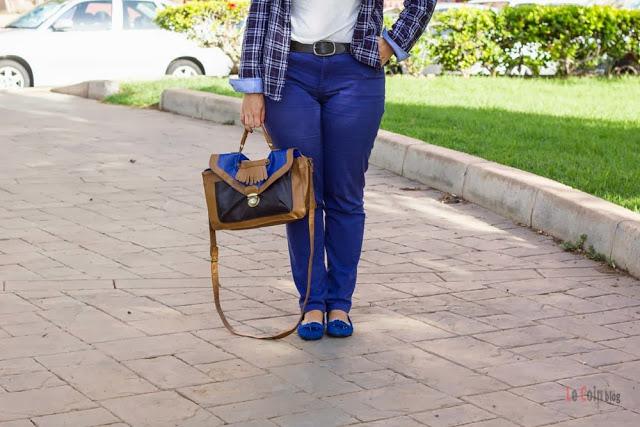 El look de la semana: Azul