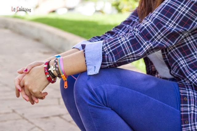 El look de la semana: Azul