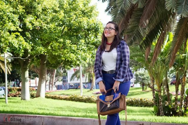 El look de la semana: Azul