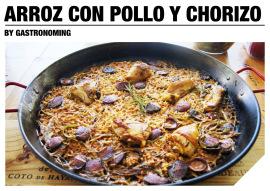 Arroz con pollo y chorizo