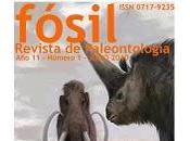 "Fósil, Revista Paleontología". Julio 2010