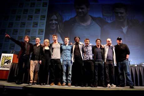 El reparto de “The Avengers” en la “Comic-Con”