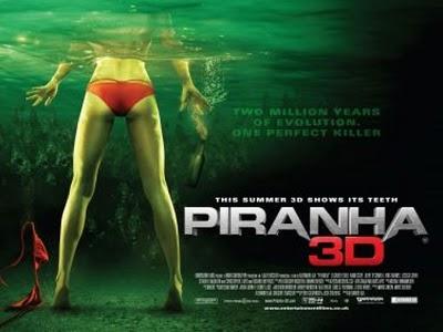 Póster, imágenes y metraje de Piranha 3D...