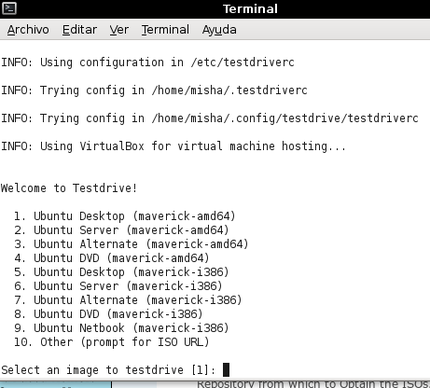Frontend para Testdrive