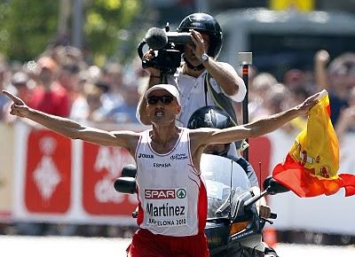 Chema Martínez agarra la plata en maratón