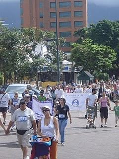 III Caminata en Apoyo a la Lactancia Materna de UNICEF. Caracas, 2010