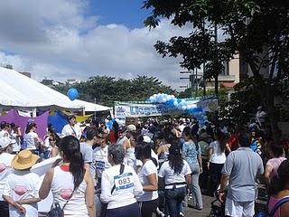 III Caminata en Apoyo a la Lactancia Materna de UNICEF. Caracas, 2010