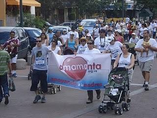 III Caminata en Apoyo a la Lactancia Materna de UNICEF. Caracas, 2010