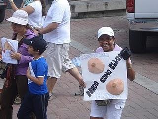 III Caminata en Apoyo a la Lactancia Materna de UNICEF. Caracas, 2010