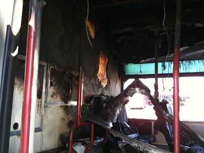 Los autobuses de Tussam arden, ¿no lo sabías?