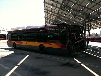 Los autobuses de Tussam arden, ¿no lo sabías?