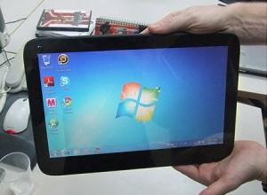 MasterPad: Un tablet prototipo con Windows 7