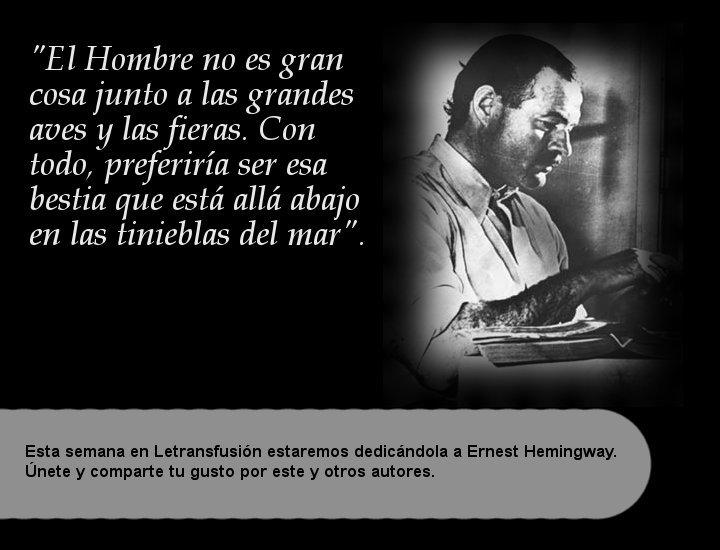 Semana dedicada a Ernest Hemingway