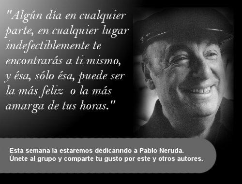 Semana dedicada a Pablo Neruda