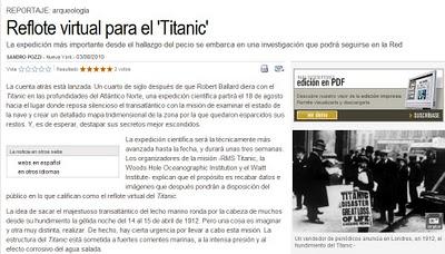 Una expedición científica para examinar los restos del Titanic