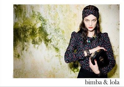 Marina Perez en la campaña Bimba y Lola 2010/2011