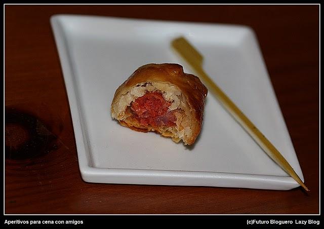 Aperitivos para una cena con amigos