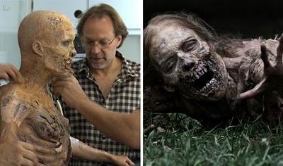 Video espectacular de The Walking Dead: maquillaje de la chica de la bicicleta...