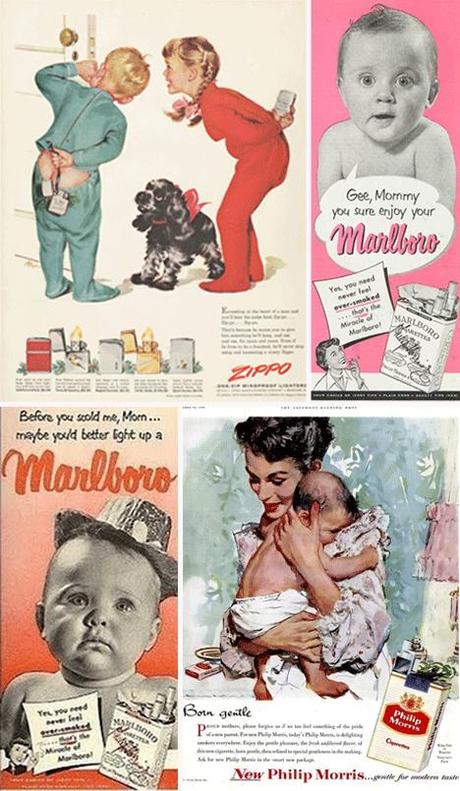 Publicidad vintage de cigarros