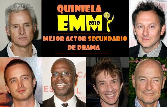 Quiniela Emmy 2010: Mejor actor secundario de drama