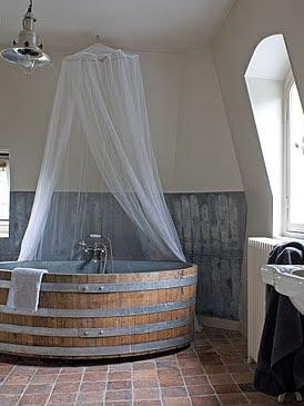 Una casa Parisina: Baño Vintage