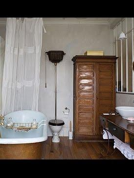 Una casa Parisina: Baño Vintage