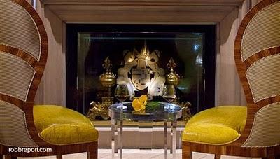 Chimenea de mansión