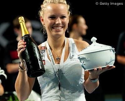 WTA Tour: Wozniacki festejó en Copenhagen y Kuznetsova, en San Diego