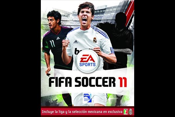 Carlos Vela en la portada norteamericana de FIFA 11