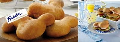 Pan con formas de la factoría 'Disney'