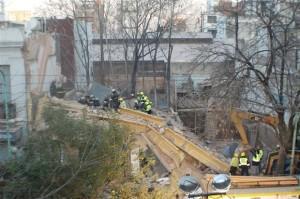 derrumbre Derrumbe en Villa Urquiza - Lanacion.com.ar