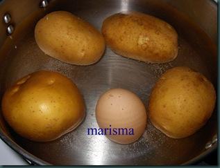 ensalada campera, patatas