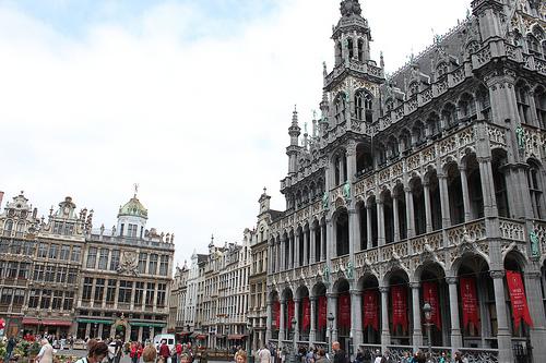 Plaza central de Bruselas