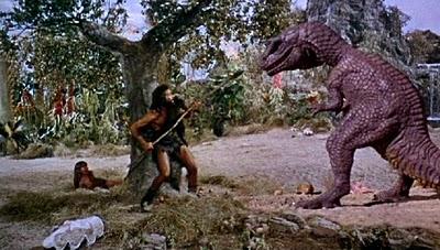 One Million Years B.C: Dinosaurios en stop-motion y Raquel Welch en bikini.