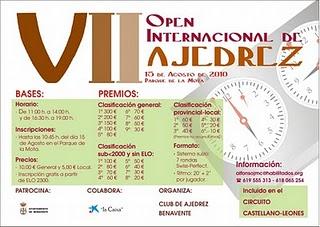 VII Open Internacional de Ajedrez “Ciudad de Benavente” 2010