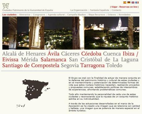 Ciudades Patrimonio de la Humanidad de España: Las ciudades