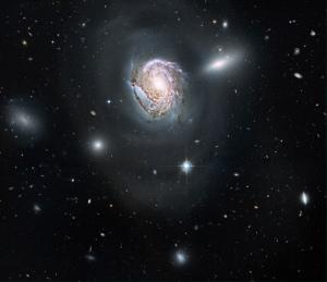 Impresionante imagen de galaxia en el cúmulo de Coma
