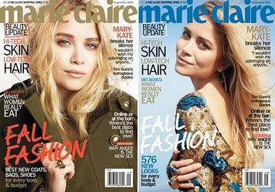 Mary-Kate Olsen, en portada de Marie Claire USA, Septiembre 2010 Mary-Kate Olsen, en portada de Marie Claire USA, Septiembre 2010