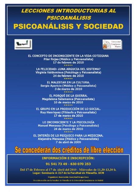 Psicoanálisis y Sociedad