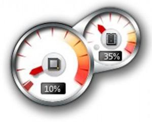 Monitor de CPU y el uso de memoria con un solo clic en Windows 7
