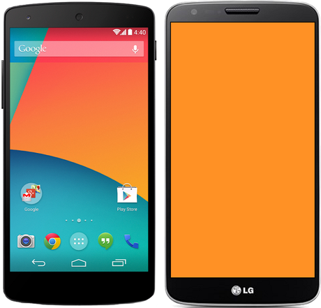 LG G2 vs Nexus 5 Nexus 5 vs LG G2